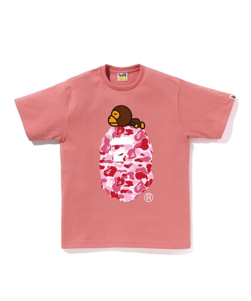 A BATHING APE アベイシングエイプ ピンクカモ　Tシャツワンピース A BATHING APE アベイシングエイプ ピンクカモ Tシャツ