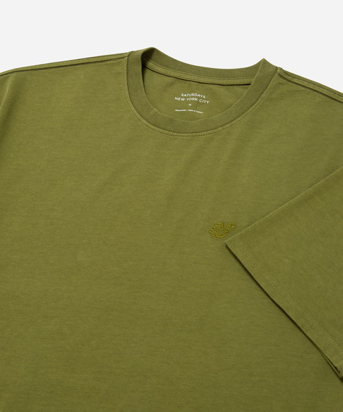 Saturdays NYC（サタデーズ ニューヨークシティ ）の「Snyc Relaxed Fit Ss Tee（Tシャツ/カットソー・メンズ・オフホワイト/オリーブ/ブラック・S/M/L/X-SMALL/XL）」の5枚目の写真