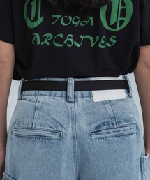 TOGA（トーガ）の「【TOGA TOO/トーガトゥ】Leather nylon belt/レザー