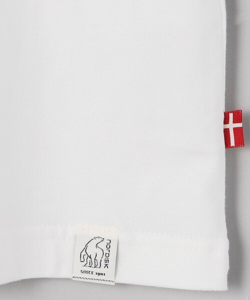 NORDISK(ノルディスク)の「NORDISK/ノルディスク OG COTTON POLAR BEAR TSHIRT(Tシャツ/カットソー・メンズ・ブラック/ホワイト・LARGE/MEDIUM)」の6枚目の写真