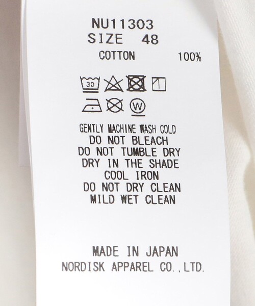 NORDISK(ノルディスク)の「NORDISK/ノルディスク OG COTTON POLAR BEAR TSHIRT(Tシャツ/カットソー・メンズ・ブラック/ホワイト・LARGE/MEDIUM)」の8枚目の写真