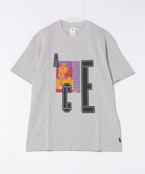 PUMA（プーマ）の「PUMA プーマ メンズ エース グラフィック 半袖 Tシャツ（Tシャツ/カットソー・メンズ・グリーン/ライトグレー/ホワイト・LARGE/SMALL/X-SMALL/X-LARGE/MEDIUM）」の12枚目の写真