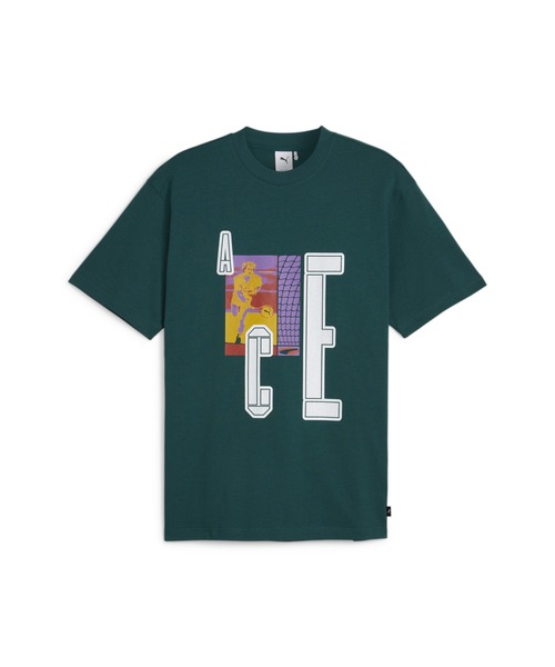 PUMA（プーマ）の「PUMA プーマ メンズ エース グラフィック 半袖 Tシャツ（Tシャツ/カットソー・メンズ・グリーン/ライトグレー/ホワイト・LARGE/SMALL/X-SMALL/X-LARGE/MEDIUM）」の13枚目の写真