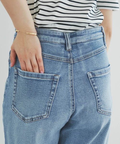  Jeans ウルトラ ハイライズ マムジーンズ 送関込 ROPÉ PICNIC(ロペピクニック) / 【ご好評につき追加生産