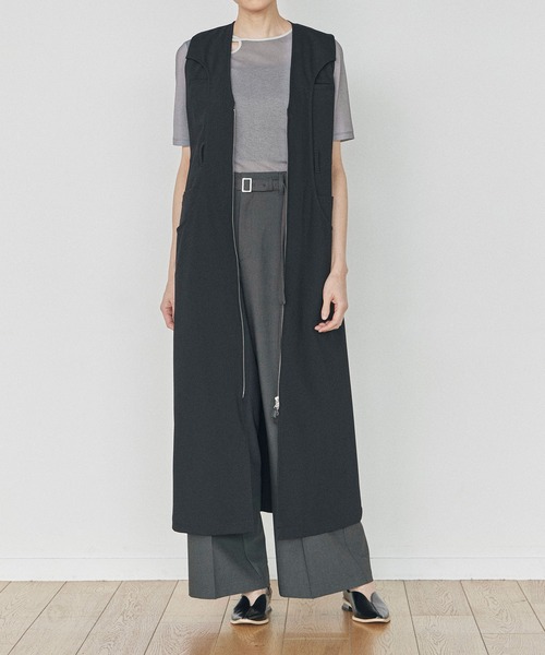 スタイルアップ・2way】カーヴィジレワンピース/ロングジレ