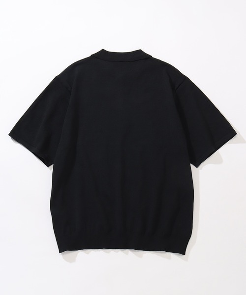 U.S. POLO ASSN.(ユーエスポロアッスン)の「【U.S. POLO ASSN./ユーエスポロアッスン】ワンポイント刺繍 半袖ニットポロシャツ(ポロシャツ・メンズ・ブラック/ベージュ系その他/ネイビー/ブルー系その他/モカ/インディゴブルー/オフホワイト/ライトベージュ・M/L/LL)」の20枚目の写真