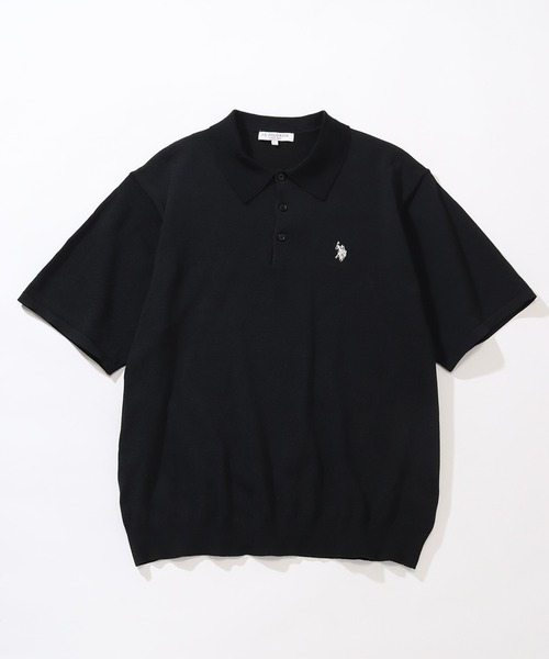 U.S. POLO ASSN.(ユーエスポロアッスン)の「【U.S. POLO ASSN./ユーエスポロアッスン】ワンポイント刺繍 半袖ニットポロシャツ(ポロシャツ・メンズ・ブラック/ベージュ系その他/ネイビー/ブルー系その他/モカ/インディゴブルー/オフホワイト/ライトベージュ・M/L/LL)」の21枚目の写真