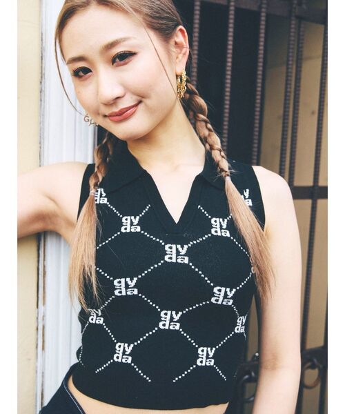 Square gyda ノースリPOLO KT TOPS（ニット/セーター）｜GYDA