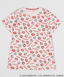 【ハローキティ】総柄ワンピース