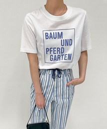 【BAUM UND PFERDGARTEN/バウム ウンド ヘルガーデン】TEE