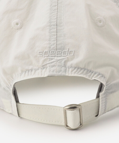 Speedo（スピード）の「Speedo｜〈別注〉ロゴキャップ（キャップ・レディース・ブラック/オフホワイト/ネイビー・F）」の8枚目の写真