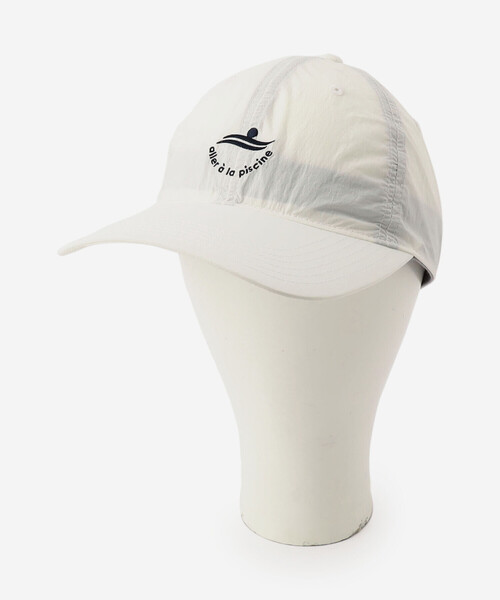 Speedo（スピード）の「Speedo｜〈別注〉ロゴキャップ（キャップ・レディース・ブラック/オフホワイト/ネイビー・F）」の11枚目の写真