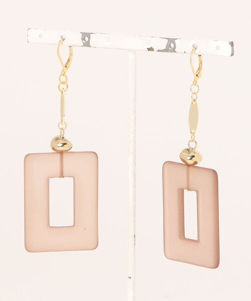 tone（トーン）の「【pinana】ロングピアス(MA)（ピアス（両耳用）・レディース・シルバー/ゴールド・FREE）」の2枚目の写真