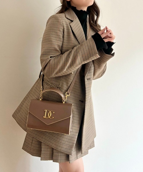 DEICY(デイシー)の「ダブルブレストテーラードジャケット(テーラードジャケット・レディース・ベージュ/ブラウン/カーキ・FREE)」の2枚目の写真