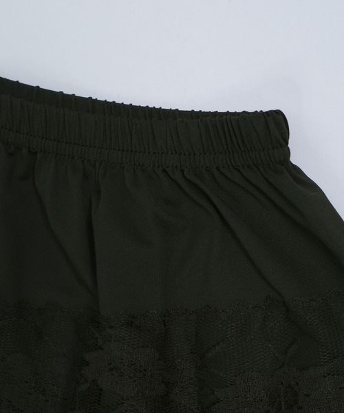 shopnikoniko（ショップニコニコ）の「レース ペチコート フリルショートパンツ（その他パンツ・レディース・ホワイト/ブラック・フリー）」の20枚目の写真