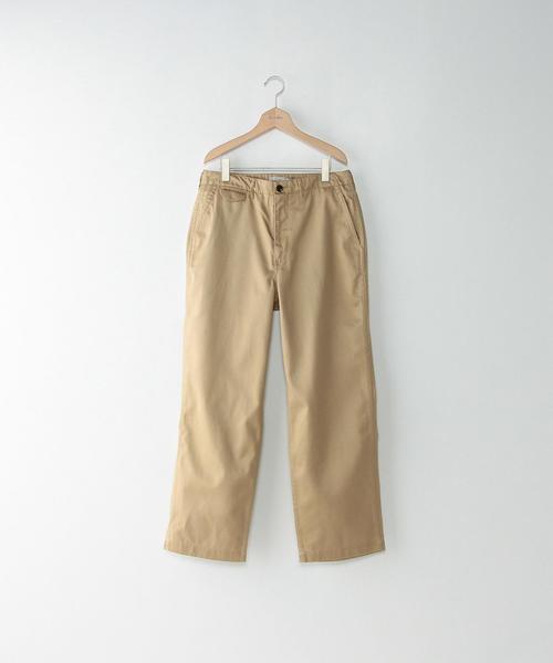 Steven Alan(スティーブンアラン)の「<steven alan> CM/WPN BGGY CHINO TPD/パンツ(チノパンツ・メンズ・ブラック/ベージュ/ダークグリーン・SMALL/MEDIUM/LARGE/X-LARGE)」の1枚目の写真