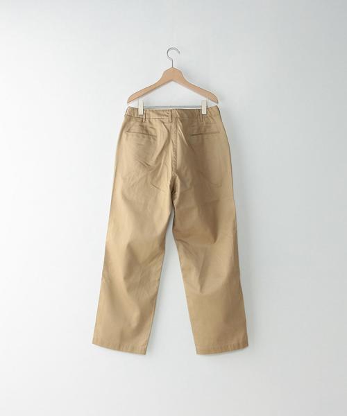 Steven Alan(スティーブンアラン)の「<steven alan> CM/WPN BGGY CHINO TPD/パンツ(チノパンツ・メンズ・ブラック/ベージュ/ダークグリーン・SMALL/MEDIUM/LARGE/X-LARGE)」の4枚目の写真