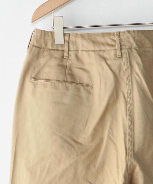 Steven Alan(スティーブンアラン)の「<steven alan> CM/WPN BGGY CHINO TPD/パンツ(チノパンツ・メンズ・ブラック/ベージュ/ダークグリーン・SMALL/MEDIUM/LARGE/X-LARGE)」の7枚目の写真