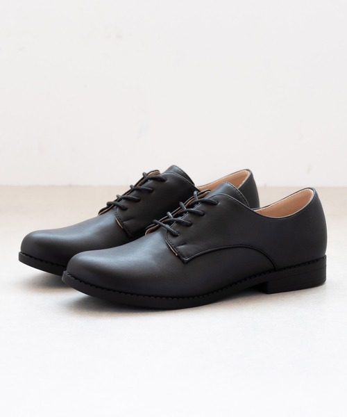 SVEC(シュベック)の「マニッシュ オックスフォードシューズ / プレーントゥ(ドレスシューズ・レディース・ブラック系その他/シルバー/ブラック・36/37/38/39/40)」の22枚目の写真