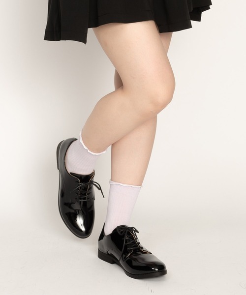 SVEC(シュベック)の「マニッシュ オックスフォードシューズ / プレーントゥ(ドレスシューズ・レディース・ブラック系その他/シルバー/ブラック・36/37/38/39/40)」の16枚目の写真