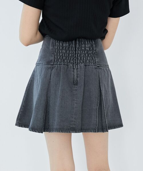 MAJESTIC LEGON（マジェスティックレゴン）の「ボックスプリーツスカパン（その他パンツ・レディース・グレー/ブルー系その他2/ブラック系その他2/ブラウン・MEDIUM）」の10枚目の写真