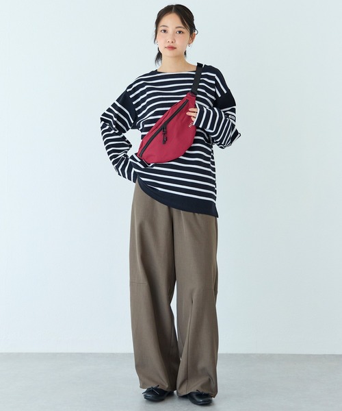 MEI（メイ）の「【MEI/メイ】MOON SHOULDER/ミニ ボディバッグ ウエストポーチ ショルダー（ボディバッグ/ウエストポーチ・レディース・ボルドー/ブラウン/グリーン/グレー/ネイビー/ブラック・F）」の16枚目の写真