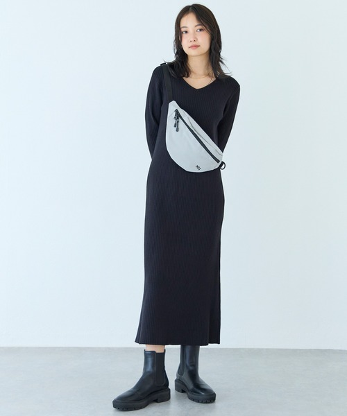 MEI（メイ）の「【MEI/メイ】MOON SHOULDER/ミニ ボディバッグ ウエストポーチ ショルダー（ボディバッグ/ウエストポーチ・レディース・ボルドー/ブラウン/グリーン/グレー/ネイビー/ブラック・F）」の20枚目の写真