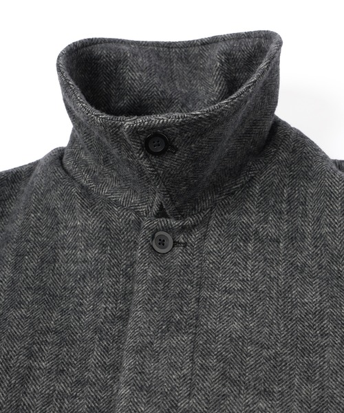 CULLNI（クルニ）の「24-AW-039B / Wool Check Double Pocket Long