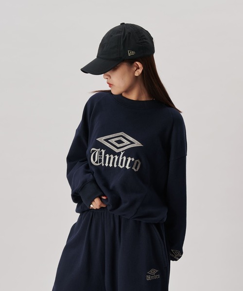 UMBRO x SRL LOGOスウェットプルオーバー