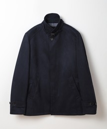 MEN'S BIGI | フェイクスエード立ち襟ダンボールニットブルゾン(ブルゾン)