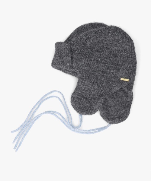 kaorinomori（カオリノモリ）の「kaorinomori メルニット / カオリノモリ（ハット・レディース・ベージュ/ダークグレー/ホワイト・FREE）」の18枚目の写真