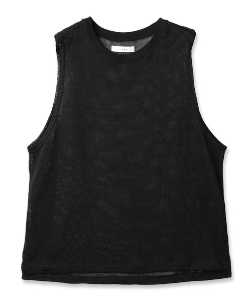 Jieda(ジエダ)の「MESH VEST(ベスト・メンズ・ブラック/ライトグレー/ブラウン・ONESIZE)」の12枚目の写真