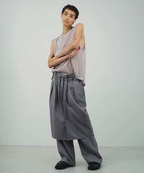 【2025最新】SNSで話題・人気の商品のおすすめアイテム Jieda（ジエダ）の「MESH WEAR - VEST（ベスト）」 トップス