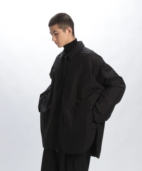 STERNBERG(スタンバーグ)の「コットンナイロンパデッドシャツ(ナイロンジャケット・メンズ・ブラック/モカ・SMALL/MEDIUM/LARGE)」の18枚目の写真