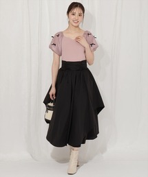 ドロスト風リボンスカート