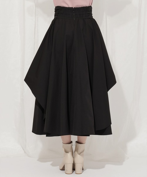 WILLSELECTION(ウィルセレクション)の「ドロスト風リボンスカート(スカート・レディース・ベージュ/ピンク/レッド/ブラック・FREE)」の9枚目の写真