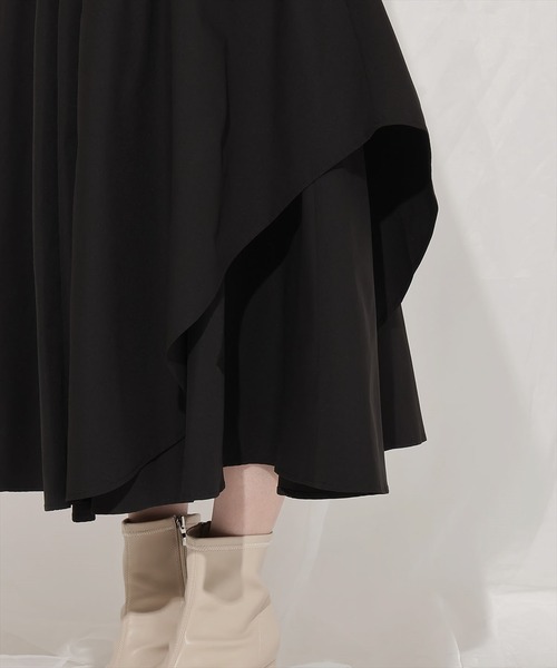 WILLSELECTION(ウィルセレクション)の「ドロスト風リボンスカート(スカート・レディース・ベージュ/ピンク/レッド/ブラック・FREE)」の12枚目の写真