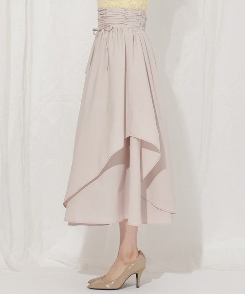 WILLSELECTION(ウィルセレクション)の「ドロスト風リボンスカート(スカート・レディース・ベージュ/ピンク/レッド/ブラック・FREE)」の14枚目の写真