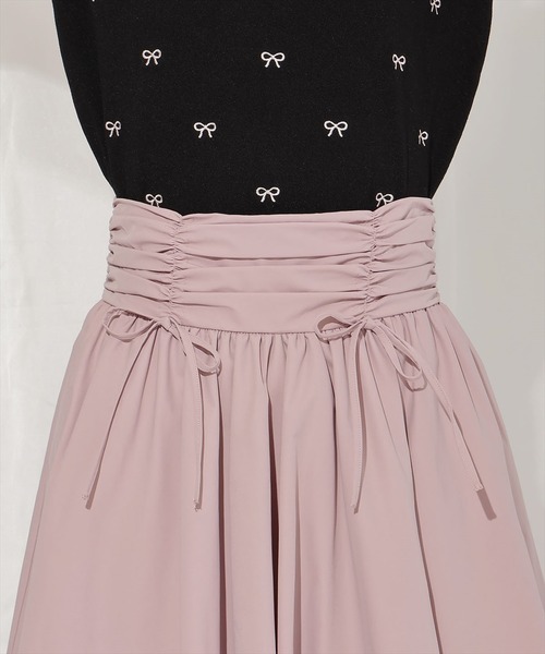 WILLSELECTION(ウィルセレクション)の「ドロスト風リボンスカート(スカート・レディース・ベージュ/ピンク/レッド/ブラック・FREE)」の21枚目の写真