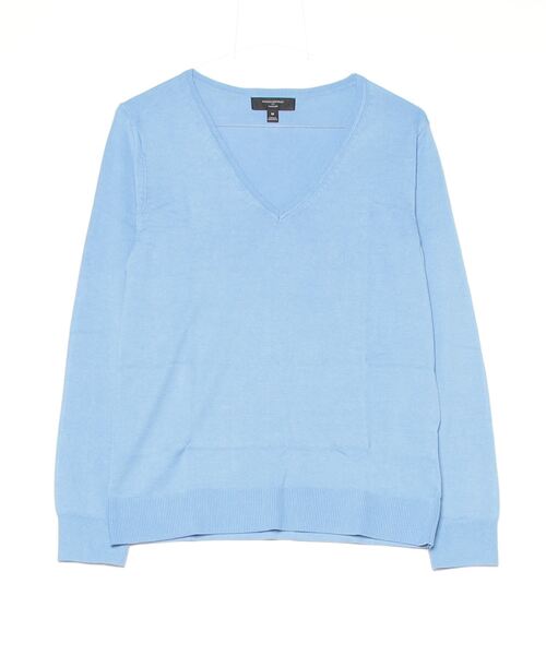 BANANA REPUBLIC FACTORY STORE（バナナリパブリック ファクトリーストア）の「BANANA REPUBLIC FACTORY STORE　　フォーエバーVネックセーター（ニット/セーター・レディース・ブラック/キャメル/イエロー/ホワイト/ブルー/ピンク/ライトブルー/ブルー系その他/ライトピンク・XS/L/M/S）」の4枚目の写真