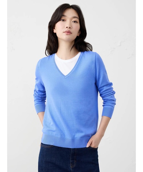 ご購入者 セール】BANANA REPUBLIC FACTORY STORE フォーエバーVネック