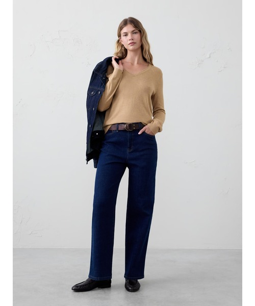 BANANA REPUBLIC FACTORY STORE フォーエバーVネックセーター（ニット