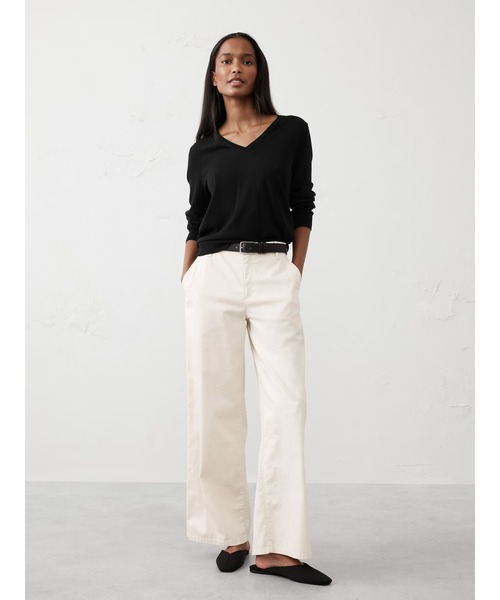 BANANA REPUBLIC FACTORY STORE フォーエバーVネックセーター（ニット