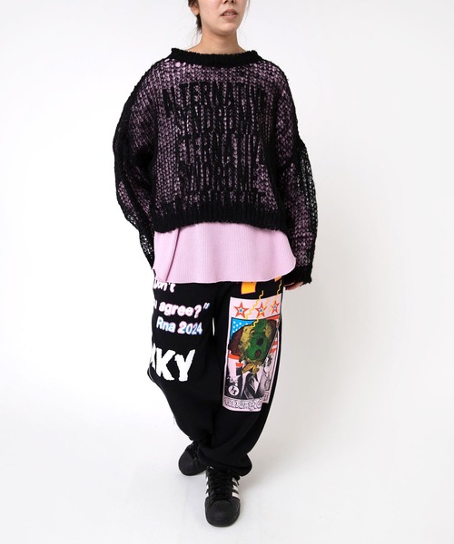 RNA（アールエヌエー）の「R4257 マルチプリントZIPパンツ（その他