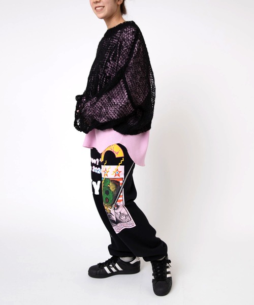 RNA（アールエヌエー）の「R4257 マルチプリントZIPパンツ（その他