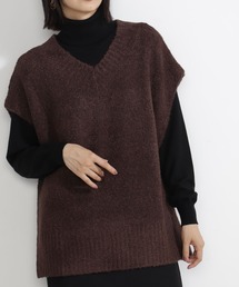 FOUND GOOD | 2WAYブークレニットベスト(ニット/セーター)