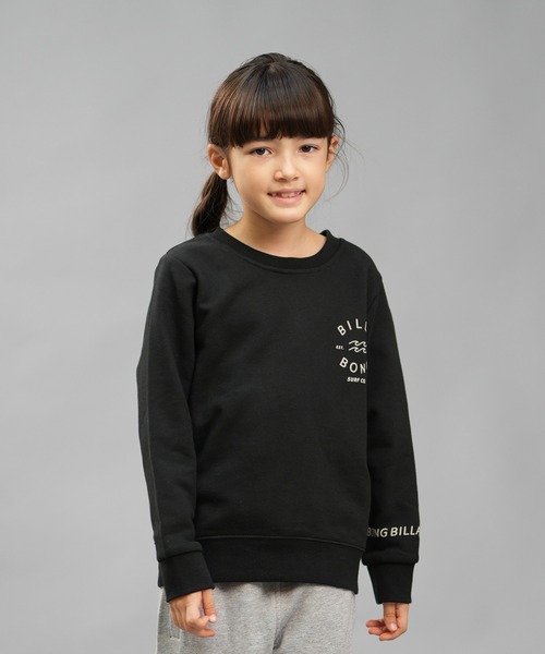 BILLABONG(ビラボン)の「BILLABONG/ビラボン ONE TIME スウェット 親子コーデ BE016-001(スウェット・キッズ・ブラック/オートミール・130cm/140cm/150cm/160cm)」の4枚目の写真