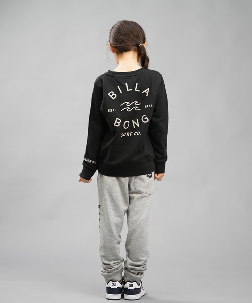 BILLABONG(ビラボン)の「BILLABONG/ビラボン ONE TIME スウェット 親子コーデ BE016-001(スウェット・キッズ・ブラック/オートミール・130cm/140cm/150cm/160cm)」の6枚目の写真