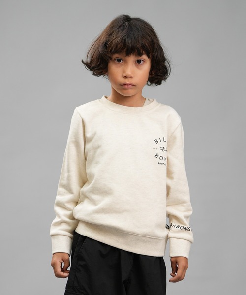 BILLABONG(ビラボン)の「BILLABONG/ビラボン ONE TIME スウェット 親子コーデ BE016-001(スウェット・キッズ・ブラック/オートミール・130cm/140cm/150cm/160cm)」の9枚目の写真