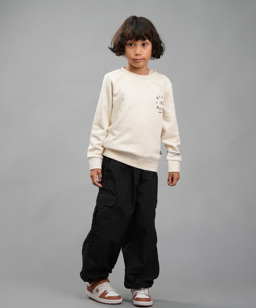 BILLABONG(ビラボン)の「BILLABONG/ビラボン ONE TIME スウェット 親子コーデ BE016-001(スウェット・キッズ・ブラック/オートミール・130cm/140cm/150cm/160cm)」の11枚目の写真